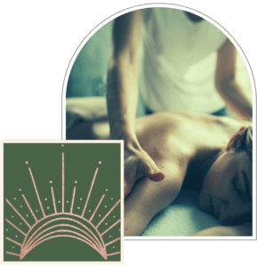 Massage trait d'union